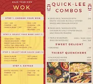 Quicklee menu 2