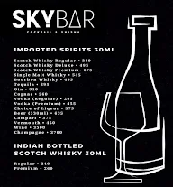 Skybar menu 5