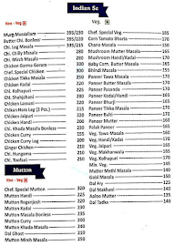 Simran The Restaurant menu 8