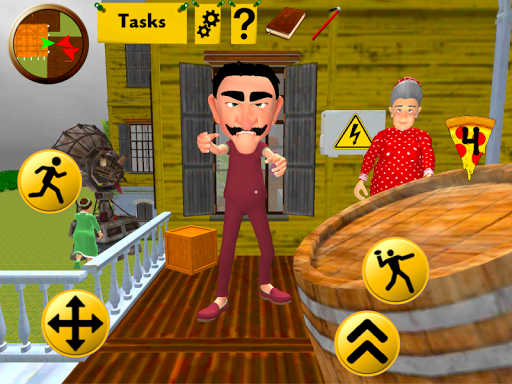 Neighbors Secret. Family Escape 3D