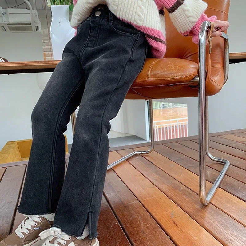 Jean extensible tendance pour filles automne et hiver. Confort et style pour les petites filles pendant la saison froide. Achetez-les!