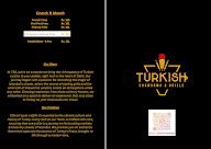 TSG - Turkish Shawarma and Grills menu 1