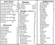 Gulati Bakers menu 3