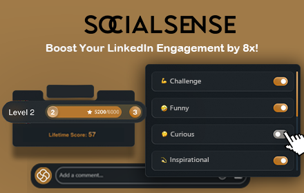 SocialSense small promo image