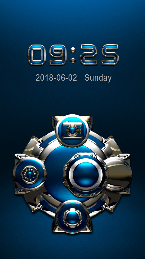 MENTALIST Go Locker Theme Screen 2