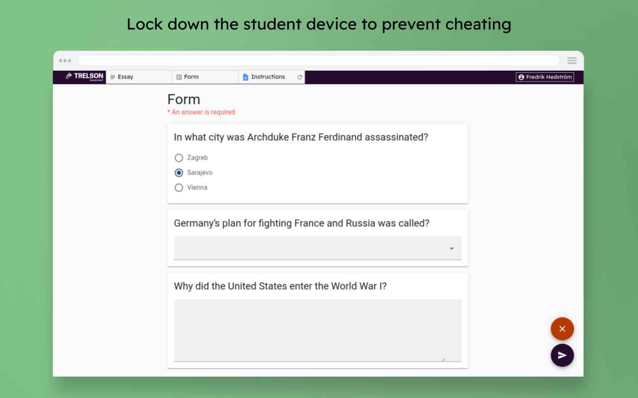 Trelson Assessment for Google Classroom Preview image 4