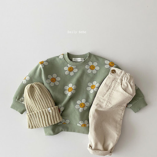 Title 3, Sunflower Anime Casual Sweatshirt. Embrace comf...