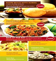 Sagar Ratna menu 6