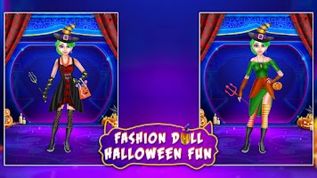 Fashion Doll Halloween Fun Screenshot