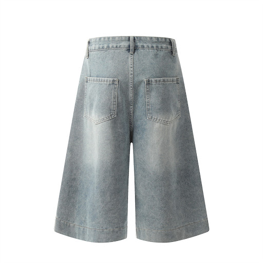 Title 3, Hand Painted Graffiti Printing Denim Shorts for...