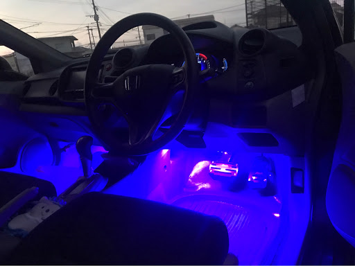 インサイト Ze2のフットランプ Diy Ledフットライトに関するカスタム メンテナンスの投稿画像 車のカスタム情報はcartune