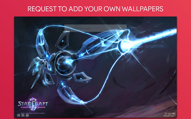 Starcraft Wallpaper HD Custom New Tab