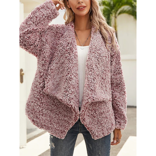Title 3, Double-sided lamb wool coat loose and thick. St...