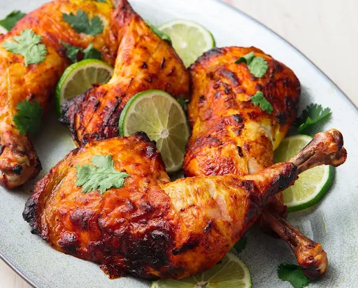 Tandoori Chicken With Pudina Chutney