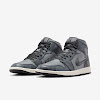 air jordan 1 mid se smoke gray/sail/off noir