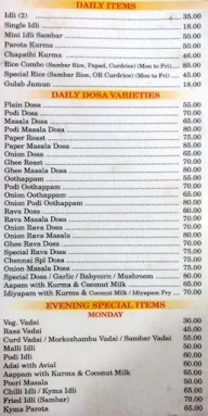 Sree Krishna Kafe menu 4