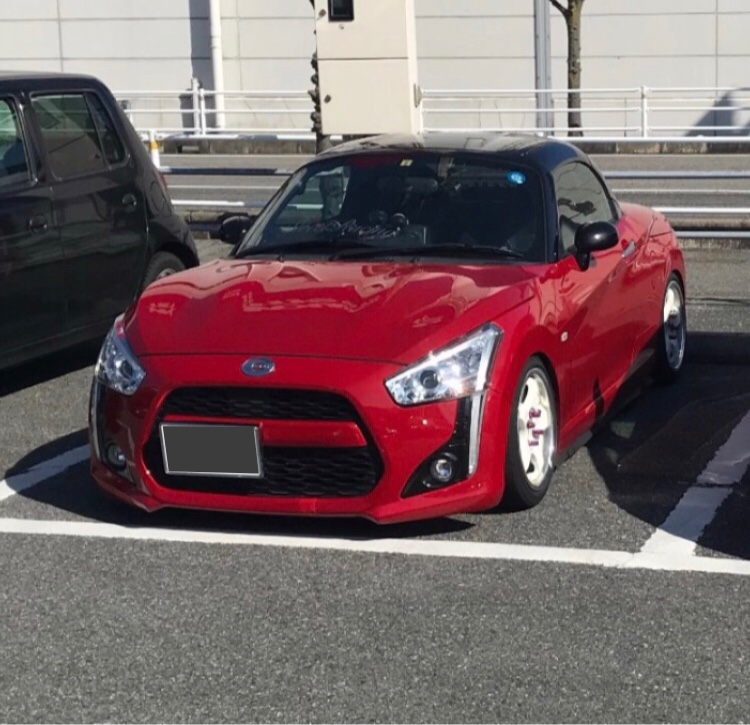 コペンの車高調整・ホイール交換・コペンローブ・車好きと繋がりたいに関するカスタム事例の投稿画像1枚目