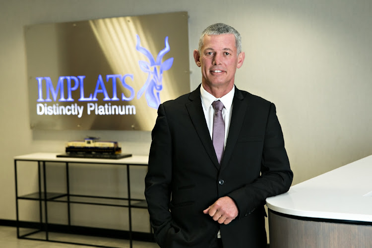 Impala Platinum CEO Nico Muller. File picture: PIERRE VAN WYK.