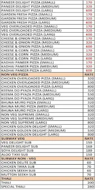 Shama Chicken Corner menu 3