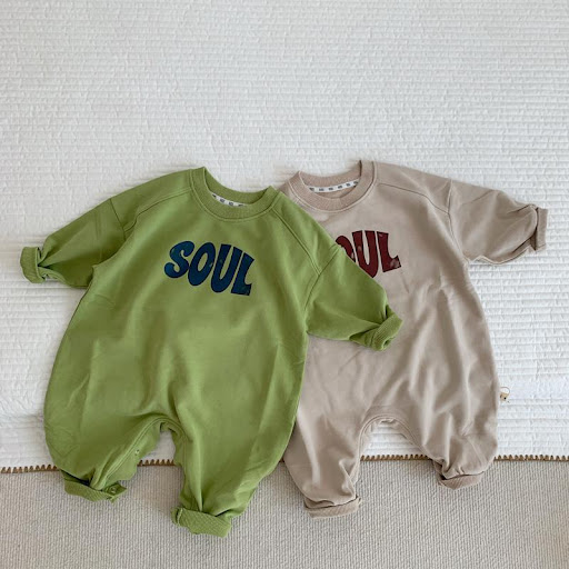 Title 7, Boys and Girls Long Sleeve Letter Jumpsuit perf...