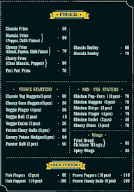 A2Z Burgers menu 3