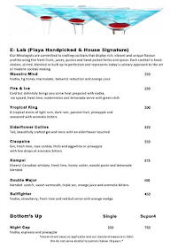 Playa menu 4