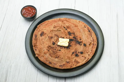 Laccha Paratha With Chole Ki Sabzi