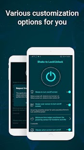 Shake to Lock Unlock – Shake Screen On Off Capture d'écran