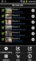 uCamPro: IPCam & Webcam Viewer Screenshot