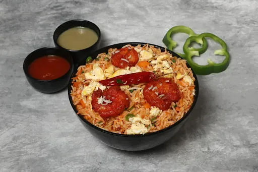 Schezwan Prawn Fried Rice