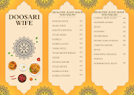 Doosari Wife menu 2