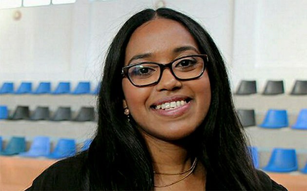 Nitiksha Wesley did not let anything stop her from pursuing her dream. Image: Stellenbosch University