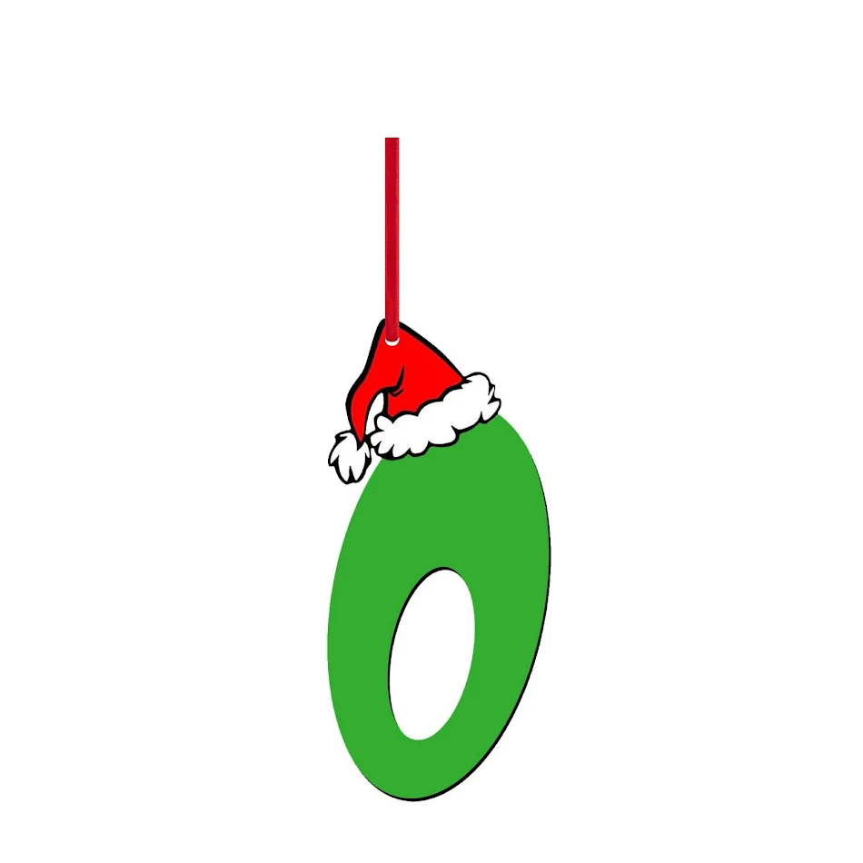 Kerstboom Decoratieve Hanger Letters Grinch Kerstmuts Hangende Decoraties Kerstversiering Leuke Kerstcadeaus