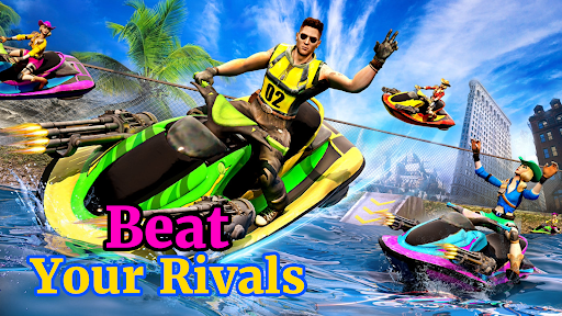 Screenshot Jet Boat Racing- Boat Race