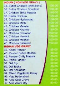 Hotel Zaiqa menu 2