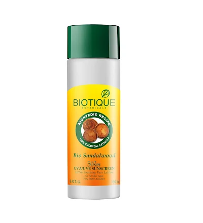 Biotique Bio Red Sandal Wood Sun Protective Lotion SPF 50 190ml