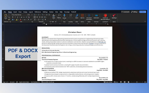 Espresso Resume screenshot 5