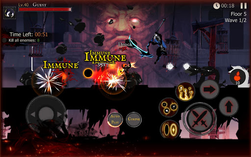 Shadow of Death: Dark Knight - Stickman Fighting screenshots 12