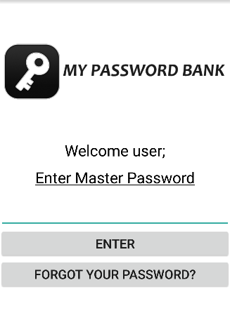 My Password Bank