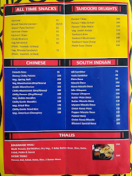 Goldy House menu 1