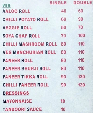 34 Chowringhee Lane menu 