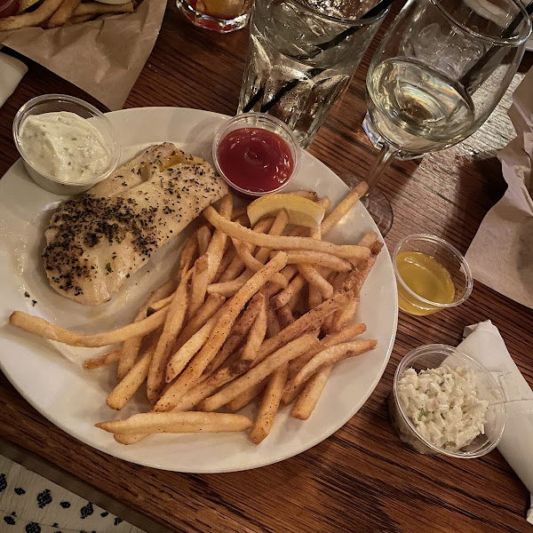 Poor Mans Lobster with Fries in dedicated fryer