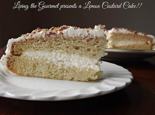 Lemon Custard Cake_image