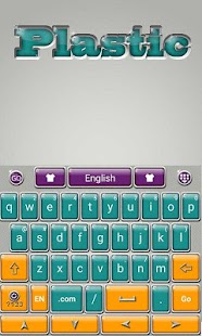 Plastic GO Keyboard Theme Screenshots 1