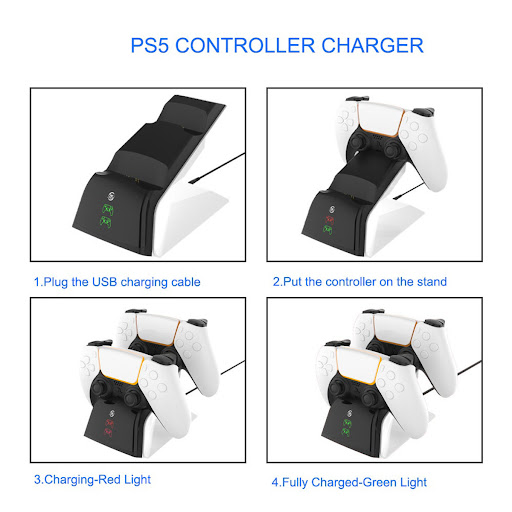 Title 7, PS5 Controller Aircraft Double Seat Charging St...