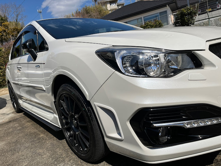 インプレッサ スポーツの冬タイヤに交換・OZレーシング・スバル乗りと繋がりたい・REGNO GR-XⅡ・VRX2に関するカスタム事例の投稿画像1枚目