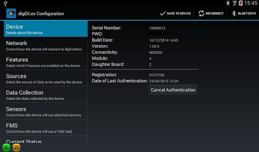 digiDLex Configuration