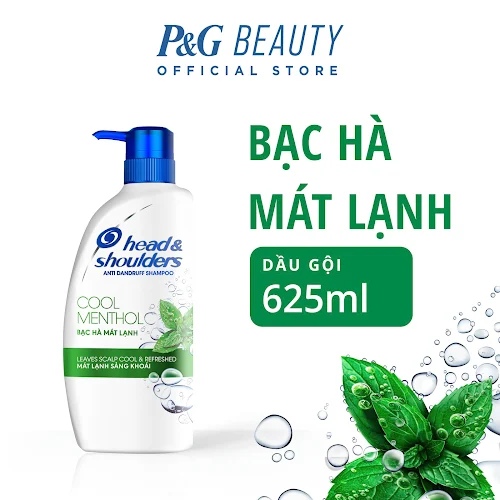 Dầu gội Head & Shoulders Bạc Hà Mát Rượi 625ml