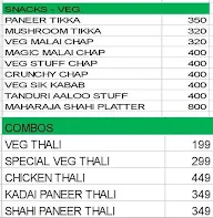 Indian Spice menu 1