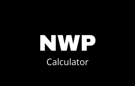 NWP Calculator Preview image 0